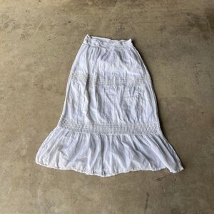 Chic Connection Maxi Skirt Boho indie Coachella Womens size L Large